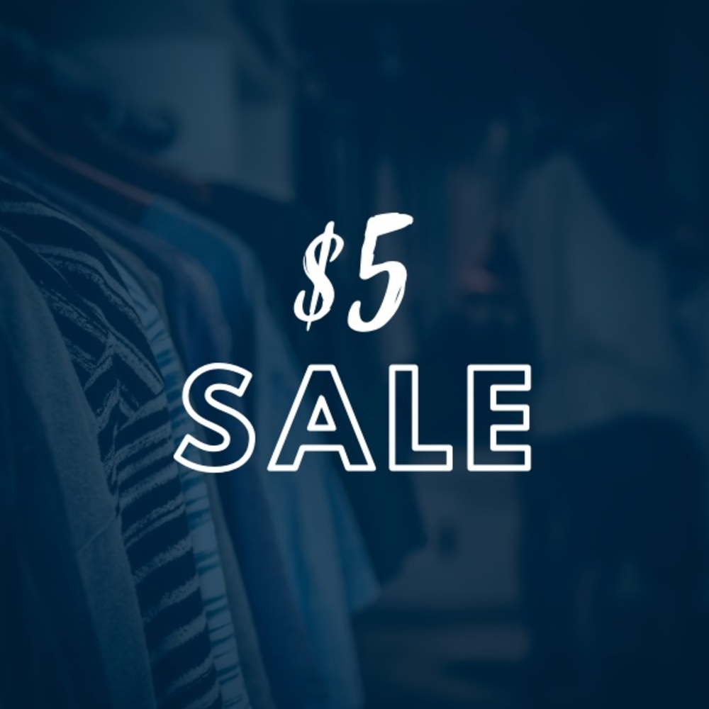 🛍 $5 Sale